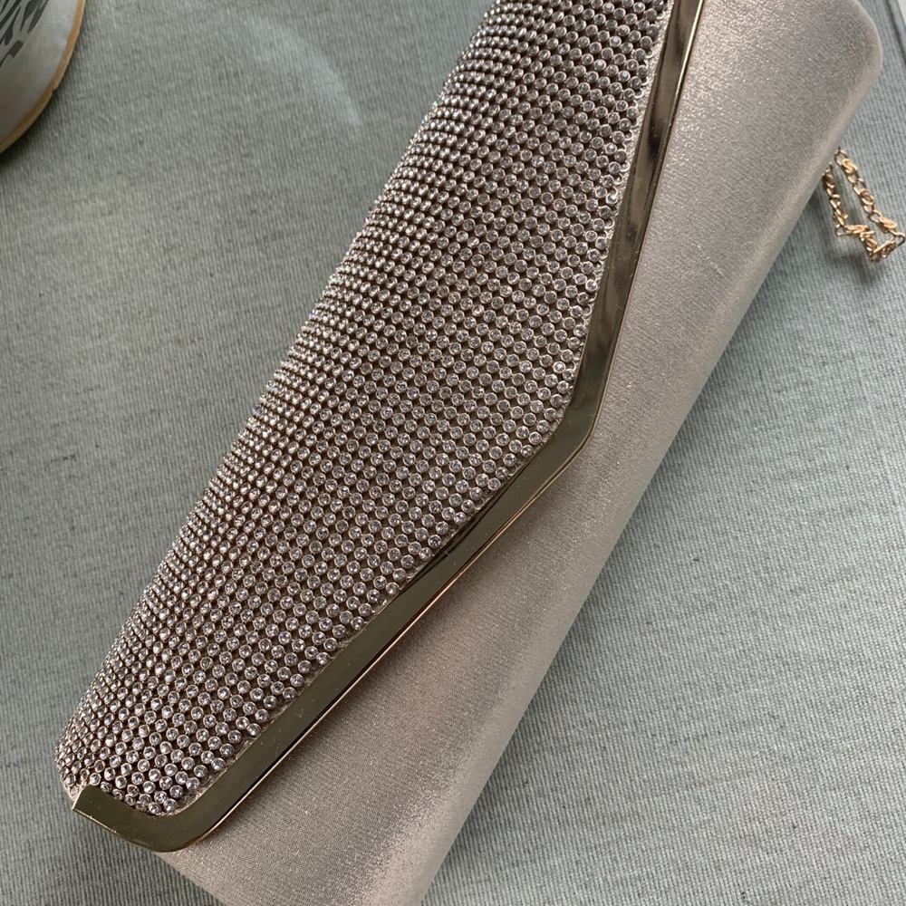Evening purse - Gold. New!!!